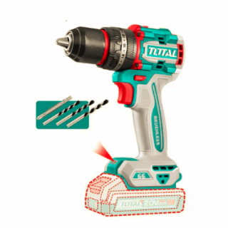Taladro Percutor inalambrico 20V TOTAL 66NM