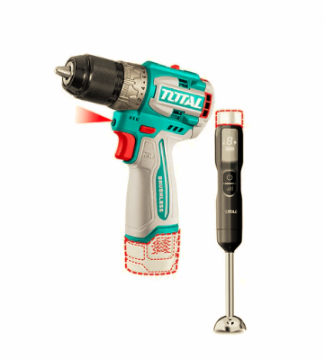 Combo Taladro Inalámbrico BL 16V + Minipimer + Accesorios